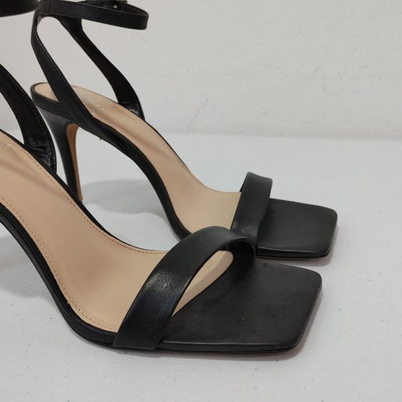 Vince Camuto Women's Saprenda 2 Heeled Sandal Black FITS LIKE 9 READ - Picture 5 of 12